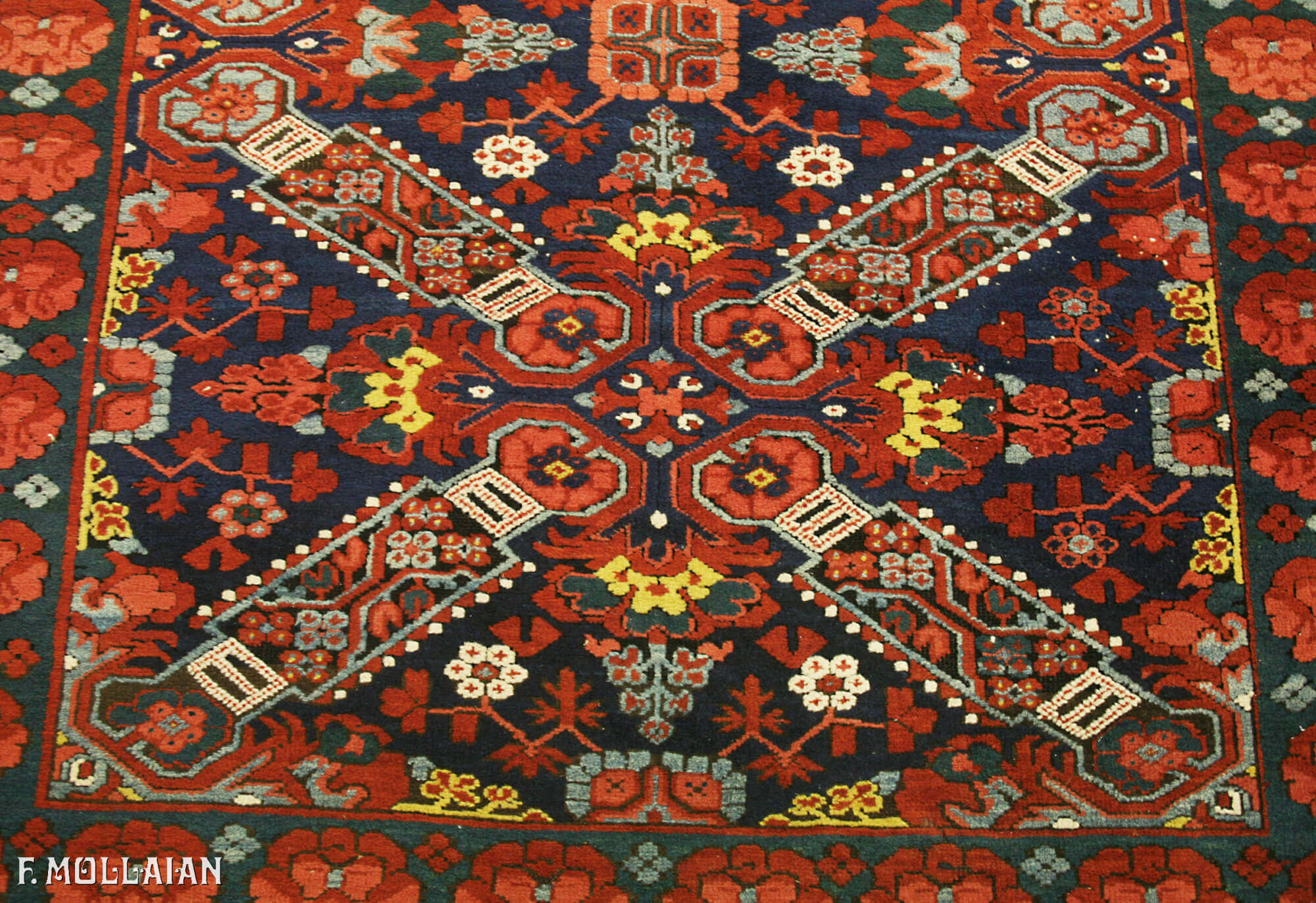 Tapis Couloir Caucasien Antique Seychour (Zeikhur) n°:36480452